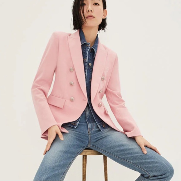 VERONICA BEARD Miller Dickey Jacket Blazer in Peony Pink SZ US 14 - Picture 11 of 11